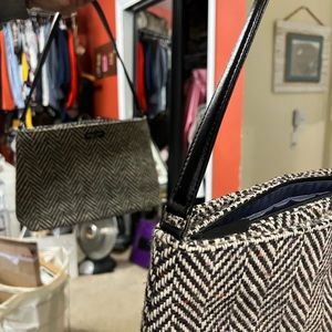 Kate Spade tweed handbag